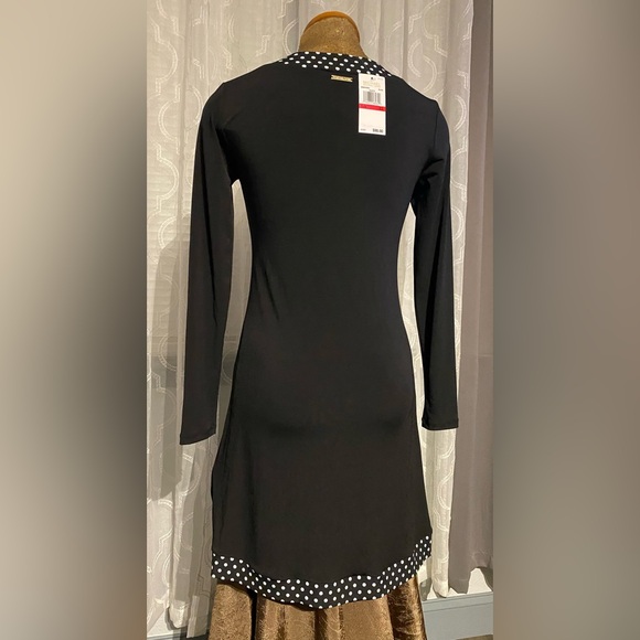 MICHAEL Michael Kors Polka Dot Trim Dress - Picture 3 of 5